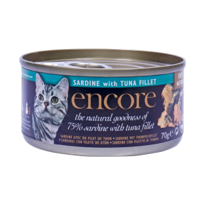 Encore Cat Food Sardine with Tuna Fillet 70g