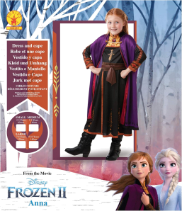 FROZEN 2-ANNA TRAVEL DRESS CLASSIC