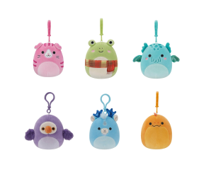 SQK 3.5IN SQUISHMALLOWS LITTLE PLUSH CLIP ONS