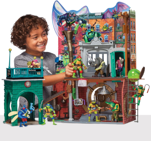 TMNT MOVIE SEWER LAIR PLAYSET