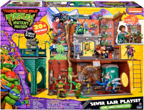 TMNT MOVIE SEWER LAIR PLAYSET