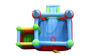 CASTLE BOUNCER WITH FARMYARD BALLPIT