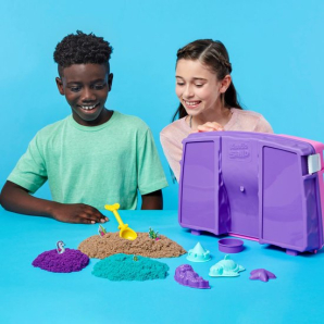 KINETIC SAND FOLDING SANDBOX (2LB)