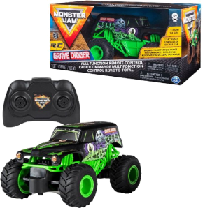 6044955.MONSTER JAM RC 1:24 GRAVE DIGG.ER