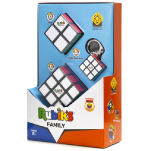 Rubik's Family Pack (Cube/Keychain/Mini)