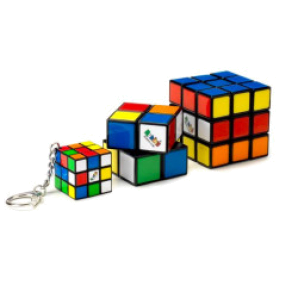 Rubik's Family Pack (Cube/Keychain/Mini)