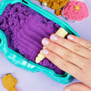 Kinetic Sand Mermaid Crystal Playset