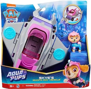 Paw Patrol Aqua Themed Vehicle Asst.