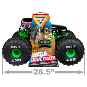 MONSTER JAM RC  MEGA GRAVE DIGGER