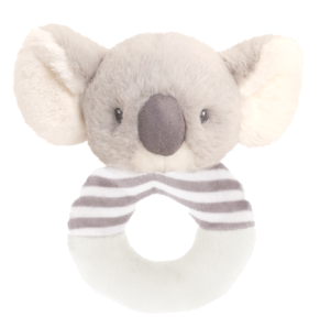 14cm Keeleco Cozy Koala Ring Rattle