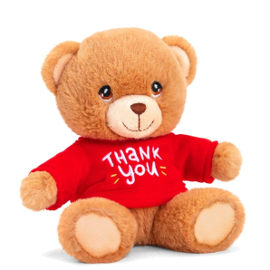 15cm Keeleco Thank You Bear