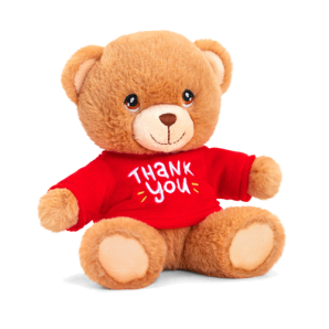 15cm Keeleco Thank You Bear