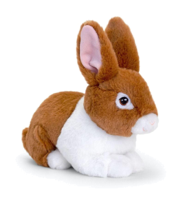 18cm Keeleco Bunnies 3 Asstd