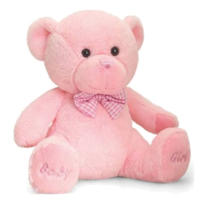 16cm Keeleco Baby Girl Bear