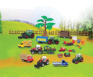 MINI WORK MACHINE - MINI FARM PLAYSET