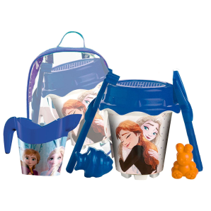 Frozen beach bucket with bag