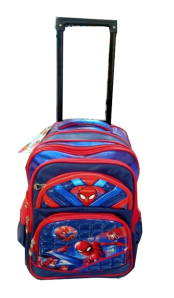 Spiderman school trolley bag