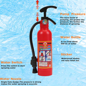 Fire extinguisher water gun