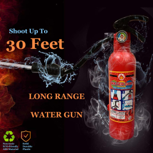 Fire extinguisher water gun