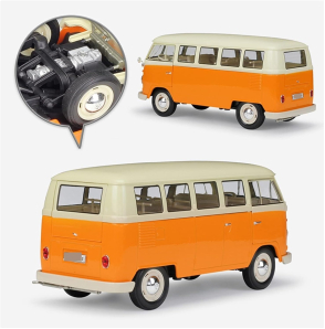 Kinsmart 1962 volkswagen bus classic