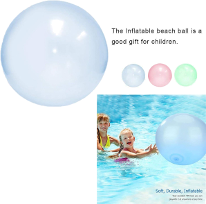 Super wubble bubble ball blue