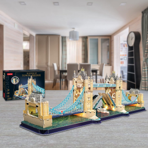 3D puzzle of tower bridge