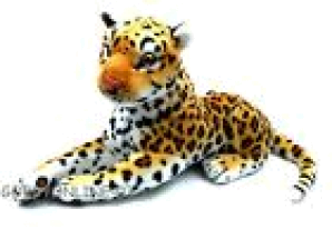 60cm soft leopard