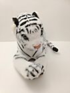 25cm soft white tiger