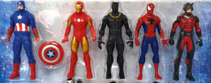 Marvel Action Figure 5-Pack, 6-Inch Figures