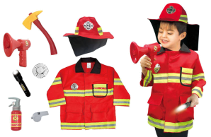 Fire man costume small