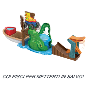 Hot Wheels monster trucks color shifters playset