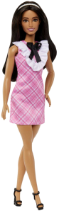 Barbie fashionistas with pink plaid dress