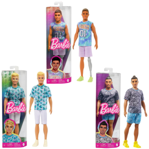 Barbie Ken fashion blue shirt doll