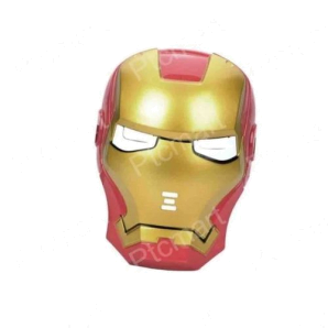 Iron man mask with light