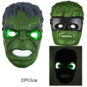 Hulk mask with light