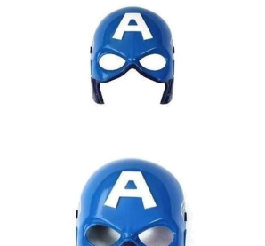 Captain america mask with light