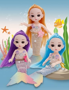 Sally mermaid doll