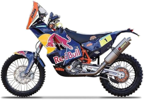 Redbull KTM 450 dakar rally die-cast bike