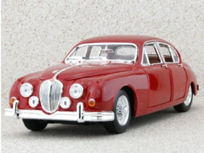 Bburago Jaguar Mark II 1959 Die-cast Vehicle (1:18, Red)