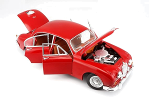 Bburago Jaguar Mark II 1959 Die-cast Vehicle (1:18, Red)