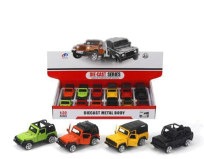 Model world die-cast jeep