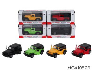 Model world die-cast jeep