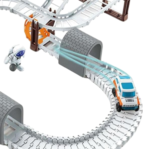 Shuttle outer space track