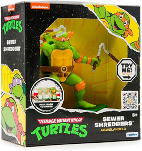 TMNT Rip Cord Sewer Shredders - Michelangelo, Classic Edition