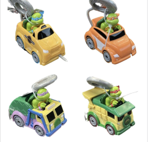 Teenage Mutant Ninja Turtles - Rad Rip Racers Ast