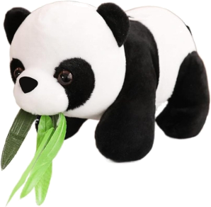 46cm soft panda with baby