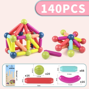 64pcs magnetic stick