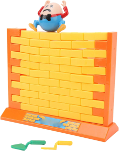 Family fun brick wall game