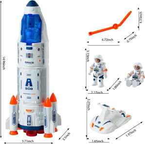 Space science game with light and sound