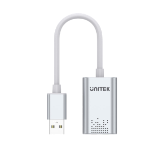 Unitek Usb 2.0 External Sound Card Adapter For Stereo Audio